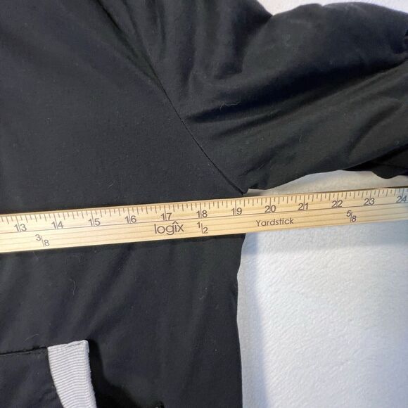 Creazioni Effeci Jacket Hoodie Black White Sherpa Lined Size Medium Winter - Picture 9 of 11